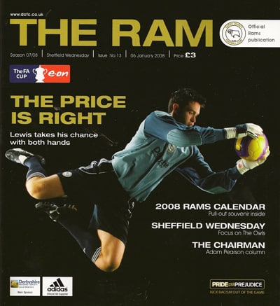 Derby County FC v Sheffield Wednesday FC 